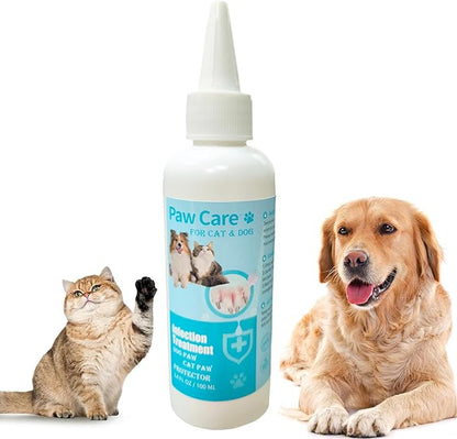 Itch Relief Dog Paw Cleaner, Dog Licking Paws Treatment, 3.4oz Dog Paw Cleaning Solution, Dog Foot Cleaner, No Rinse Pet Toes Drops Safe Cat Cleanser Care for Cleaning Grooming