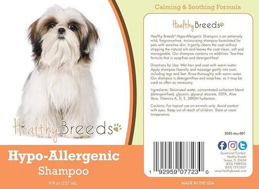 Healthy Breeds Shih Tzu Hypo-Allergenic Shampoo 8 oz