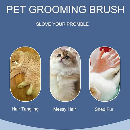 Cloud Shape Small Dog Grooming Brush and Dog Comb