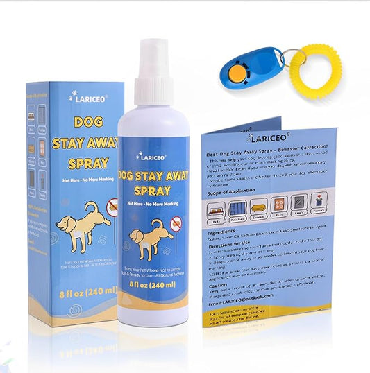 Training Spray for Dogs to Stop Peeing | Not Here Dog Spray | Pet No More Marking | Safe Dog Spray for Peeing Dog Stay Away, 8oz