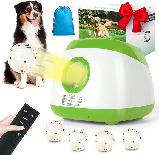 Automatic Ball Launcher for Dogs (Old Green)
