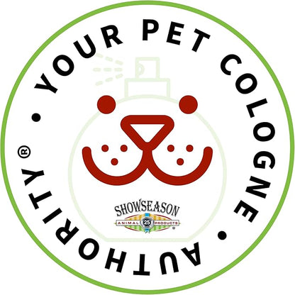 Showseason Bath & Brush Therapies® 3-Pack 4.5 oz. Pet Cologne: Pumpkin Spice, Merry Cranberry, Candy Cane For Dogs | Long-Lasting Odor Eliminator | Paraben-Free | Made In The USA