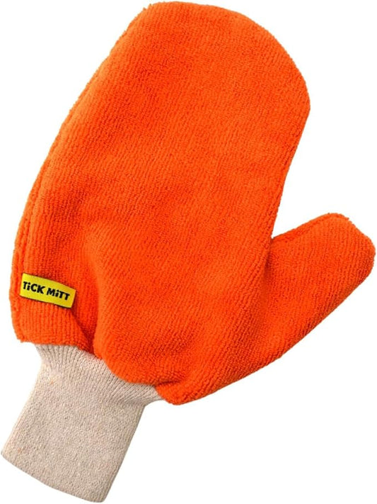 TiCK MiTT Orange Glove – Chemical-Free, Durable & Portable Outdoor and Pet Care Accessory