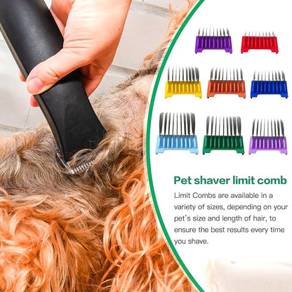 Animal Stainless Steel Attachment Guide Comb for 5-in-1 Detachable Blade, For Wahl Bravura, Arco, Chromado, Figura, and Motion, Pet, Dog, Cat, Horse Clippers