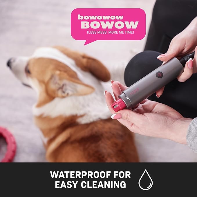 FLOOF Hair Trimmer Grooming Kit, Low Noise Dog Clippers & Nail Grinder, 20V Powershare Freedom, Portable Pet System (Battery & Charger Included)