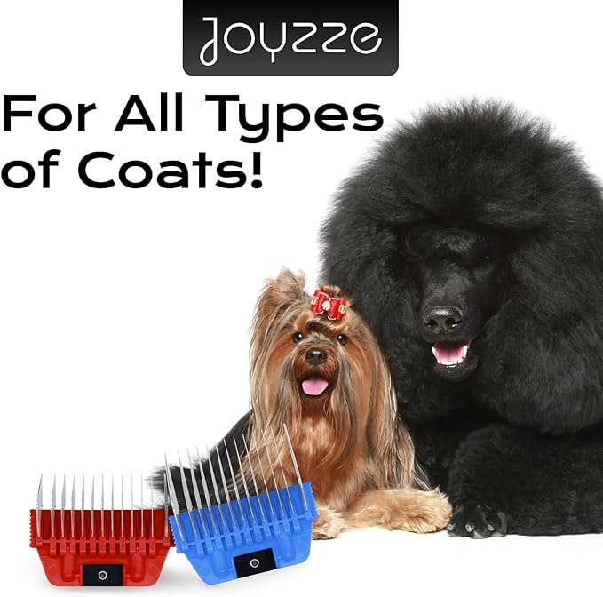 Dog Grooming Comb, A Series Wide 22mm 7/8" Metal, Professional for Smooth Coat, Durable and Precise, Trimming and Finishing, Compatible with A Series Clippers