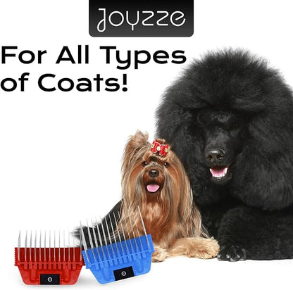 Dog Grooming Comb, A Series Wide 22mm 7/8" Metal, Professional for Smooth Coat, Durable and Precise, Trimming and Finishing, Compatible with A Series Clippers
