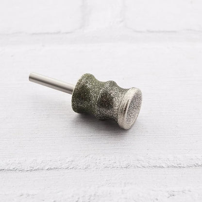 Create idea 2pcs Pet Nail Grinder Bits Replacement Heads, 1/8'' Diamond Rotary Nail Grinder Bits Compatible with Animals Nail Care Grinder Tools Dog Nail Grinder Dog Nail Trimmers