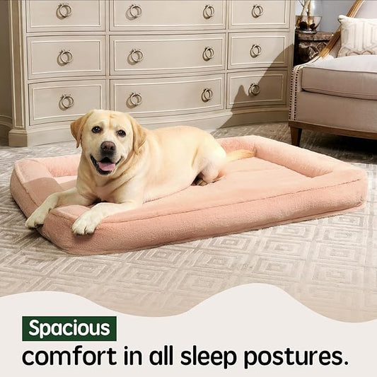 BALANCE Jumbo Dog Beds, Orthopedic Dog Bed, Washable Dog Bed with Removable Cover, Waterproof Dog Bed with Nonskid Bottom, Doggy Bed, Dog Beds for Large Dogs
