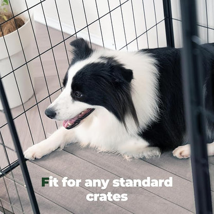 BALANCE Dog Crate Pad, Dog Foam Crate Mat Kennel Pad, Washable Pet Bed Flat Dog Cage Mat for Small Dogs