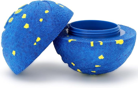Dog Ball Dog Paw Pattern Replacement Shell (Blue)