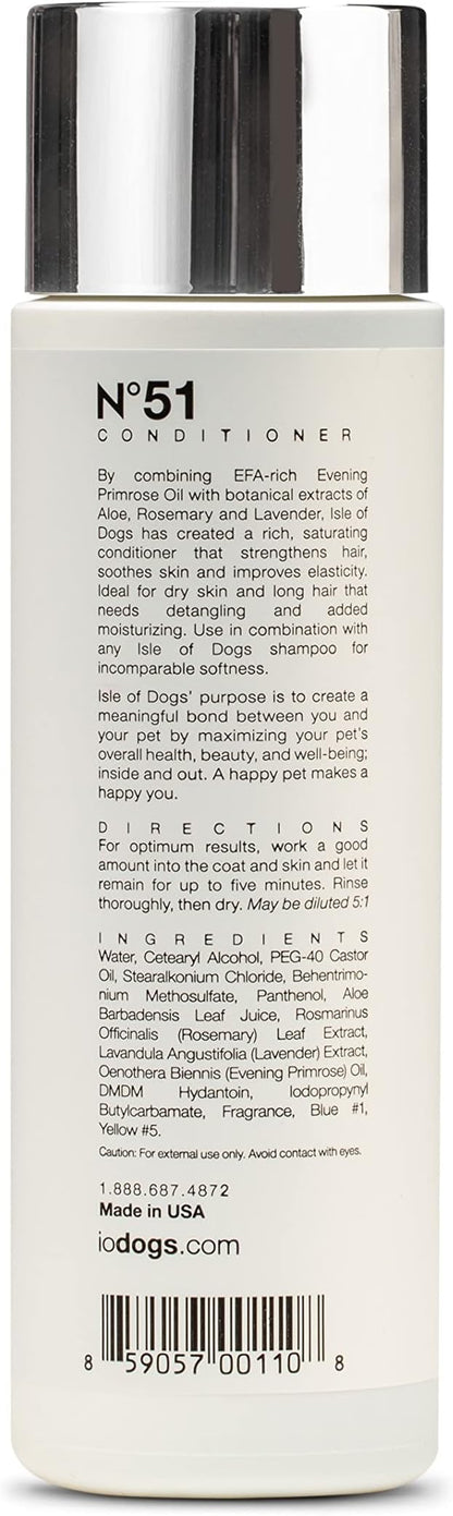 Isle of Dogs Coature No. 51 Heavy Management Dog Conditioner for Damaged Hair, 8.4 oz.