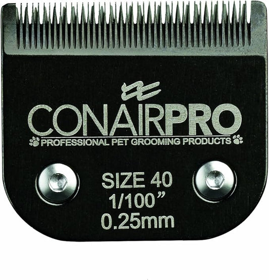 CONAIRPROPET Dog Clippers for Grooming Replacement Blade, Size 40, Fits Most Detachable Grooming Clippers