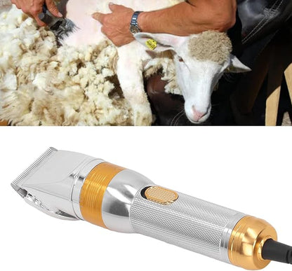 Professional Sheep Shears, Farm Electric Shearing Clipper for Sheep Goats Cats Dogs Pets (US Plug)