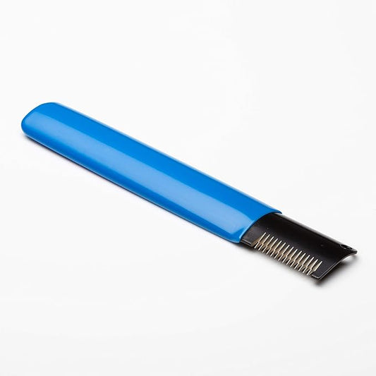 Dog, Puppy Grooming Stripping Knife - Hand Stripping Blade Tool for Coarse Hair Coats,Blue