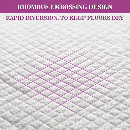 IMMCUTE Large Dog Pee Pads 28"x30"-30 Count | Large Puppy Pee Training Pads Super Absorbent & Leak-Proof | Disposable Pet Piddle and Potty Pads for Puppies | Dogs | Doggie| Cats | Rabbits