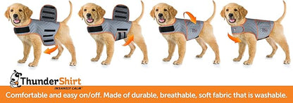 ThunderShirt for Dogs, Small, Platinum Sport - Dog Anxiety Relief Calming Vest