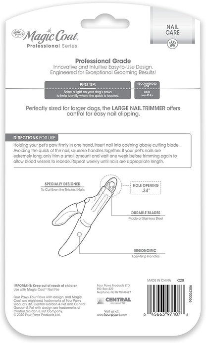 Four Paws Magic Coat Professional Series Nail Trimmer for Dogs Large