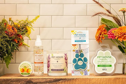 One Fur All Value Pack, Scented Pet Friendly Candles, Room Spray and Car Air Freshener, Long Lasting Pet Odor Solutions for Home - Fresh Citrus