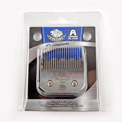 Detachable Blade - Size 3 3/4F Blade 1/2", Made of Extra Durable Japanese Steel, Compatible with Most Andis, Oster, Wahl A5 Clippers