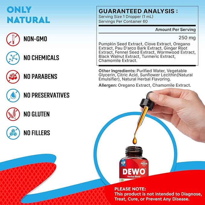 Natural Intestinal Defense for Dogs & Cats – Herbal Cleanse with Wormwood, Black Walnut – Promotes Healthy Gut & Flora Balance – Advanced Broad Spectrum Formula (2 Pack (60 ml + 60ml))