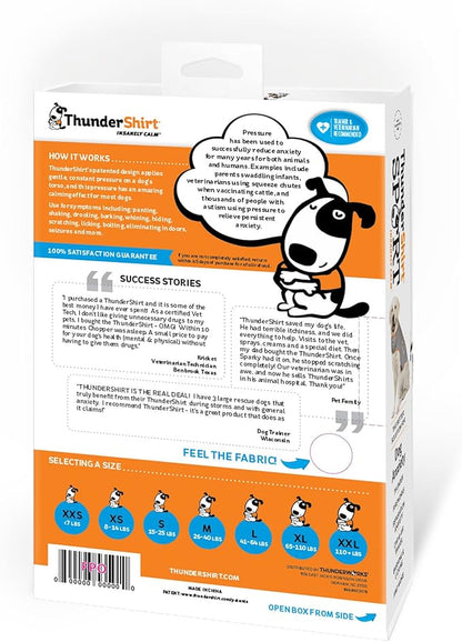 ThunderShirt for Dogs, XX Large, Platinum Sport - Dog Anxiety Relief Calming Vest