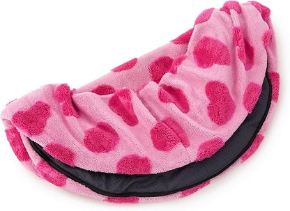 Lesure Dog Bed Cover - Medium Dog Bed Washable Removable Cover, Replacement Cover for Orthopedic Pet Mad Beds, 30x30x8 Inches Tickled Pink