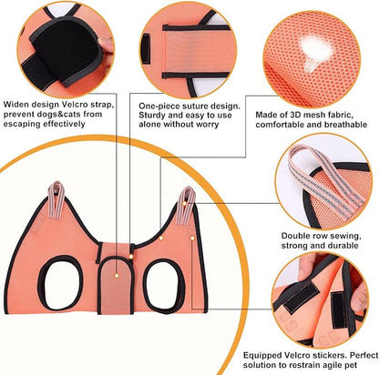 Dog Grooming Hammock,XXS Pet Grooming Harness for Extra Small Dogs,Dog Hanging Harness for Nail Trimming,Dog Nail Hammock,Dog Grooming Sling Holder with Wide Strap on Pet Restraint Bag