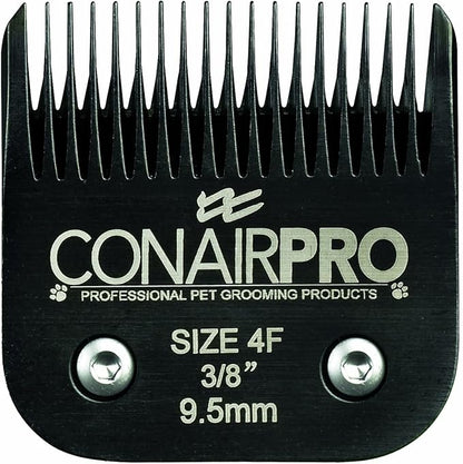 CONAIRPROPET Dog Clippers for Grooming Replacement Blade, Size 4F, Fits Most Detachable Grooming Clippers,Black