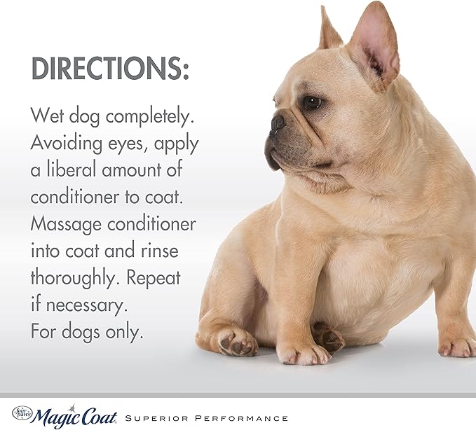 Four Paws Magic Coat Dog Shampoos for Dogs, Dog Grooming Supplies, Dog Bathing Supplies, Made in USA (Pack of 2)
