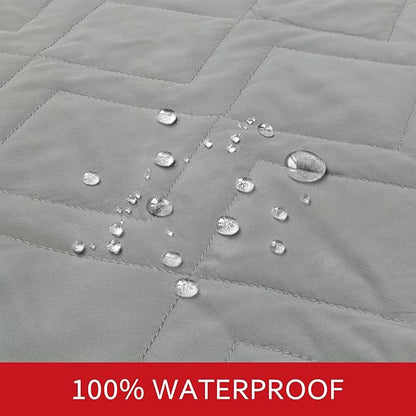 Waterproof Blanket Dog Bed Cover with Non-Skid Bottom, Couch Cover for Dogs, Mattress Protector Furniture Protector, Bed Couch Sofa(68" X 82")