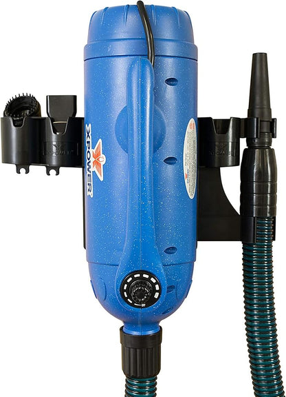 XPOWER B-27 Powerful, Professional Pet Grooming Force Dryer with Dual Motors, Variable Speed Control