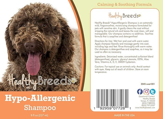 Healthy Breeds Spanish Water Dog Hypo-Allergenic Shampoo 8 oz