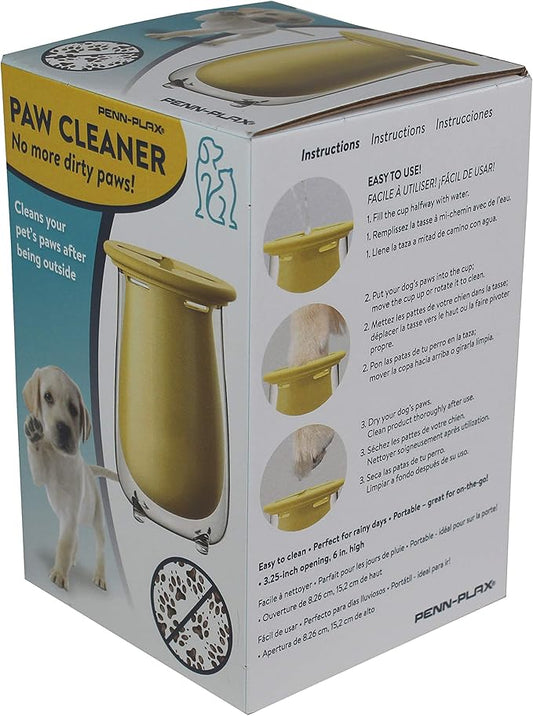 Penn-Plax Dog Paw Cleaner | Portable Foot Washer Cup | Ideal for Small to Medium Pet Breeds (DOGGR2)
