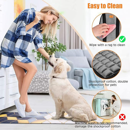 Ownpets Pet Grooming Hammock, Breathable Dog Grooming Hammock with Carabiners, Pet Grooming Harness Sling for Grooming, Hair Nail Trimming Cutting & More, M