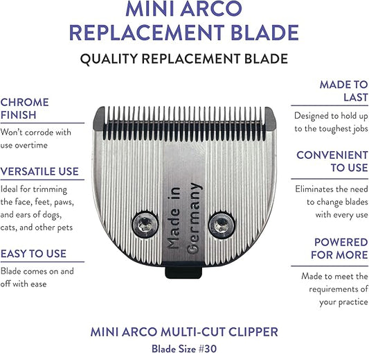 Wahl Professional Animal 30 MiniArco Replacement Trimmer Blade (2179-100)