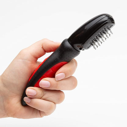 Dog, Cat Matt Breaker Rake - Matt and Tangle Remover - De-Matting Comb Tool for Pets