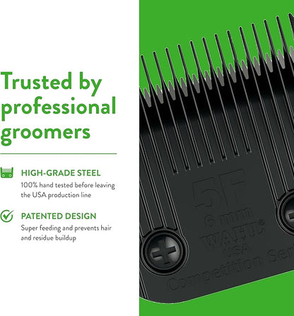 Wahl Professional Animal 5F Full Coarse Ultimate Competition Series Detachable Blade with 15/64-Inch Cut Length (2372-500)