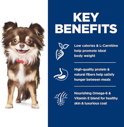 Hill's Science Diet Sensitive Stomach & Skin, Adult 1-6, Small & Mini Breeds Stomach & Skin Sensitivity Support, Dry Dog Food, Chicken Recipe, 4 lb Bag