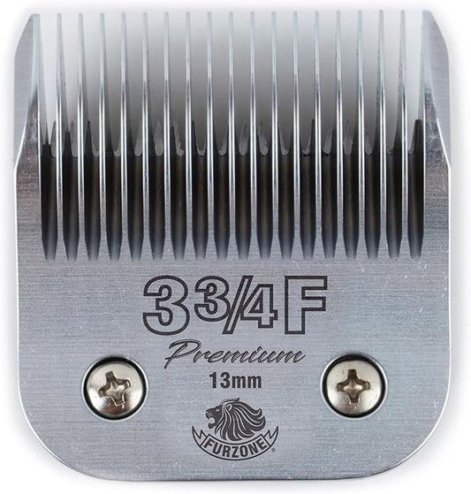 Detachable Blade - Size 3 3/4F Blade 1/2", Made of Extra Durable Japanese Steel, Compatible with Most Andis, Oster, Wahl A5 Clippers