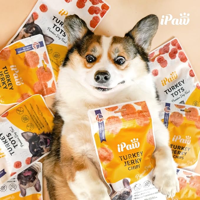 Dog Treats for Puppy Training, All Natural Human Grade Soft Dog Treat with Probiotics, Hypoallergenic, Easy to Digest (Beef)