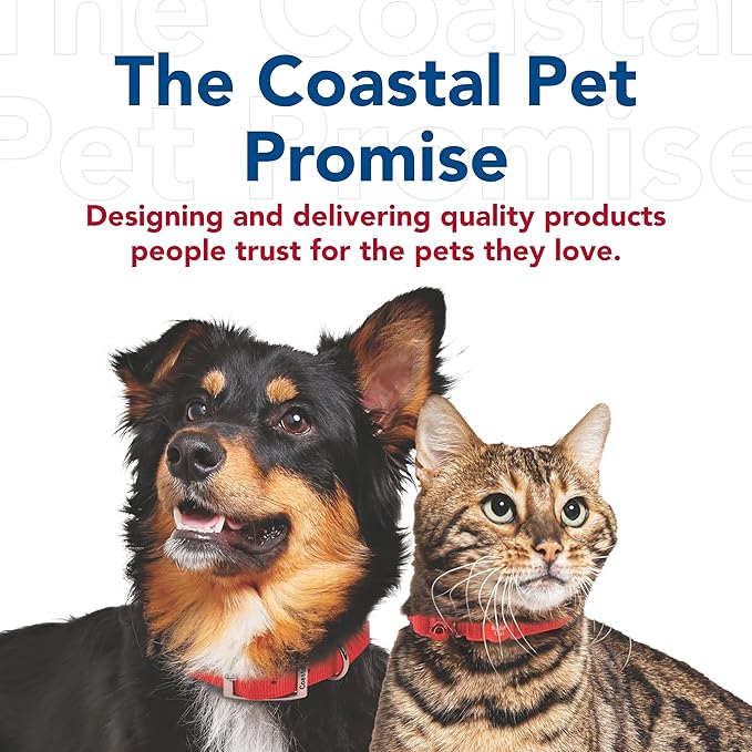 Coastal Pet Safari Dog Grooming Combs for Medium and Fine Coats - Undercoat Rake for Fine Coats - For Small, Medium or Large Dogs - 4 1/2"