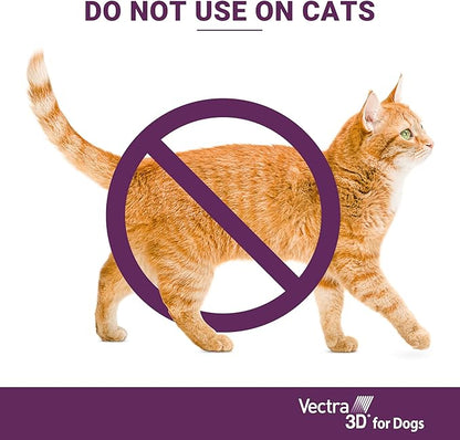 Vectra 3D for Dogs Flea, Tick & Mosquito Treatment & Prevention for Extra Large Dogs (Over 95 lbs), 6 Month Supply