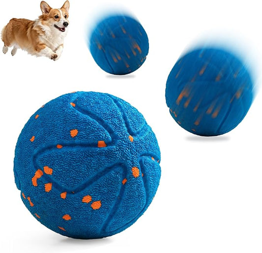 Interactive Dog Ball Toys Electric Automatic Moving Dog Toys to Keep Them Busy Rechargeable Smart Rolling Squeaky Ball for Large