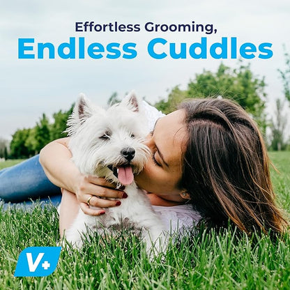 Furbliss Dog Brush for Small Dogs, Cats and Pets with Short Hair, Grooming Bathing Massaging Deshedding Multi-Functional Wet or Dry Silicone Brush (Short Hair Brush)