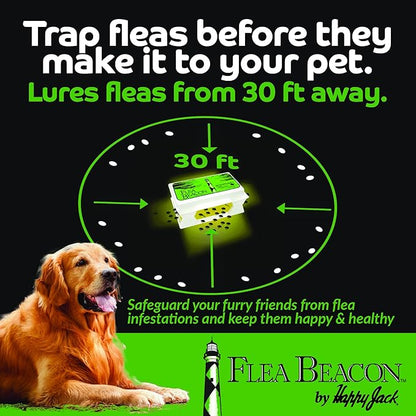 Happy Jack Gardstrips Replacement Glue Pads for Flea Traps, Attracts & Traps Indoor Fleas, Breaks Breeding Cycle, Safe, Fast, Clean, Easy Way to Kill Pests, USA 5 pk