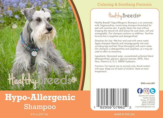 Healthy Breeds Miniature Schnauzer Hypo-Allergenic Shampoo 8 oz