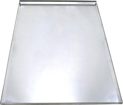 Red Hound Auto Metal Replacement Tray for Dog Crate 41 x 27.375 Inches Flat-A-Way Heavy Duty Stainless Steel Kennel Cage Pan Leakproof Liner Chew Proof Compatible with Midwest iCrate, New World More