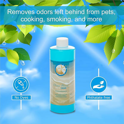 Sirena Vacuum Ocean Breeze Fragrance - Room Deodorizer - Removes pet and cooking odors - Smoke eliminator leaves you with clean Fresh Air
