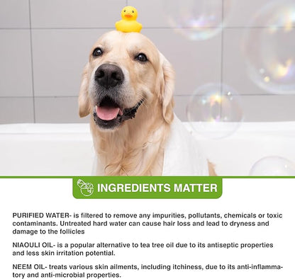 Pure and Natural Pet USDA Certified Organic Itch Relief Organic Shampoo 16 oz.